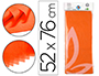 PAPEL SEDA LIDERPAPEL 52 X 76 CM 18 GR LARANJA
