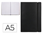 LIVRO APONTAMENTOS LIDERPAPEL COM INDICE DIN A5 PRETO