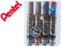 BOLSA COM 4 MARCADORES PENTEL MWL5M QUADRI BR MAXIFLO
