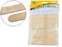 PALITOS PARA MANUALIDADES MADEIRA COR NATURAL 15 X 2 CM BLISTER DE 100 UNIDADES