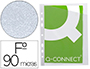 BOLSA CATALOGO Q-CONNECT CORTE OBLIQUO 290X195 MM CRISTAL 4 FUROS PVC 90 MC CAIXA DE 100 UNIDADES