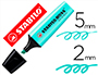 MARCADOR FLUORESCENTE STABILO BOSS 70 PASTEL TOQUE DE TURQUESA
