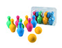 JOGO DE BOLOS AMAYA EM FOAM 8 PECAS E 2 BOLAS COMPRIMENTO 18 CM