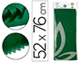 PAPEL SEDA LIDERPAPEL 52 X 76 CM 18 GR VERDE ESCURO