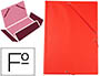 PASTA DE ELASTICOS LIDERPAPEL PLASTICO FOLIO ABA COR VERMELHO