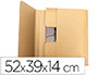CAIXA PARA EMBALAR Q-CONNECT LIVRO MEDIDAS 520X390X140 MM ESPESSURA CARTAO 3 MM