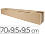 CAIXA PARA EMBALAR Q-CONNECT TUBO MEDIDAS 700X95X95 MM ESPESSURA CARTAO 3 MM