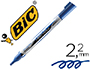 MARCADOR BIC VELLEDA LIQUID POCKET PONTA REDONDA 2,2 MM AZUL