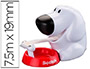 DESENROLADOR SCOTCH DE SECRETARIA DOGGY C31 DE 19MM X7,5 MT INCLUI ROLO DE FITA MAGIC