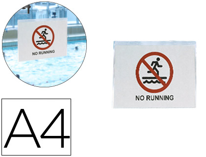 BOLSA AUTOADESIVA 3L OFFICE RESISTENTE AL AGUA DIN A4 PACK DE 10 UNIDADES
