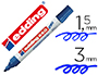 MARCADOR EDDING PARA QUADRO BRANCO 660 COR AZUL PONTA REDONDA 3 MM RECARREGAVEL