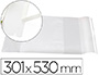 FORRA LIVROS LIDERPAPEL COM ABA AJUSTAVEL ADESIVO 301 X 530 MM