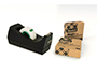 DESENROLADOR SCOTCH DE SECRETARIA C38 PRETO INCLUI 3 ROLOS DE FITA SCOTCH MAGIC 33 MT X 19 MM