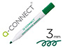 MARCADOR Q-CONNECT QUADRO BRANCO VERDE PONTA REDONDA 3.0 MM