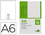 BLOCO DE APONTAMENTOS LIDERPAPEL DIN A6 80 F LISO