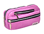 ESTOJO ESCOLAR LIDERPAPEL OVAL 3 BOLSOS VIOLETA PASTEL 195X40X100 MM