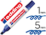 MARCADOR EDDING MARCADOR PERMANENTE 1 AZUL -PONTA BISELADA 5 MM