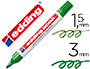 MARCADOR EDDING 3000 VERDE PERMANENTE-PONTA REDONDA 3MM