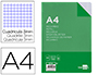 RECARGA LIDERPAPEL FOLIO 100 F 4TF-06 QUADRICULADO 3 MM 4 FUROS COM MARGEM