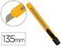 X-ATO Q-CONNECT ESTREITO DE PLASTICO LAMINA DE ACO 9 MM DE LARGURA COMPRIMENTO 135 MM BLISTER DE 1 UNIDADE