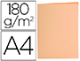 CLASSIFICADOR LIDERPAPEL DIN A4 LARANJA PASTEL 180GR