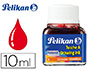 TINTA DA CHINA PELIKAN FRASCO 10 ML VERMELHA