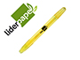 MARCADOR DE CERA GEL LIDERPAPEL FLUORESCENTE COR AMARELA