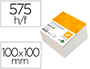BLOCO NOTAS LIDERPAPEL COLADO BRANCO 100X100X60MM