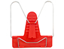 ATRIL LIDERPAPEL BASE PLASTICA ANGULO AJUSTAVEL SUPORTE PARTE POSTERIOR 125GR MEDIDAS: 190X215MM COR VERMELHA