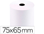 ROLO PAPEL PARA IMPRESSORA 75X65X11 MM 60 GR