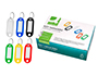 EXPOSITOR 240 CHAVEIROS PORTA-ETIQUETAS Q-CONNECT CORES SORTIDAS