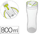 COPO DE BEBIDAS OFFISYS CAPACIDADE 0,8 L DUPLA ABERTURA PARA LIMPEZA FACIL 100% HERMETICO 81X81X191 MM TRANSPARENTE
