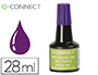 TINTA PARA ALMOFADA Q-CONNECT VIOLETA FRASCO 28 ML