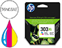 TINTEIRO HP 303 XL ENVY PHOTO 6230 / 7130 / 7830 COR TRICOR CAPACIDADE 415 PAG