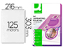 BOLSA DE PLASTIFICAR Q-CONNECT 303 X 216 MM DIN A4 125 MICRONS AUTOADESIVAS CAIXA DE 100 UNIDADES