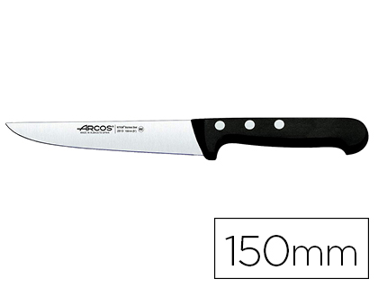 FACA PARA COZINHA ARCOS UNIVERSAL ACO INOXIDAVEL 150 MM