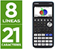 CALCULADORA CASIO FX-CG50 CIENTIFICA GRAFICA 8 LINHAS 21 CARATERES VISOR COR 3D MEMORIA 16 MB CONEXAO USB COM CAPA PRETA