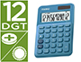CALCULADORA CASIO MS-20UC-BU SECRETARIA 12 DIGITOS TAX +/- COR AZUL
