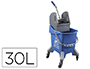 CARRO DE LIMPEZA COM 4 RODAS 30 L AZUL 440X330X460 MM