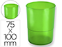 PORTA LAPIS Q-CONNECT PLASTICO VERDE TRANSLUCIDO