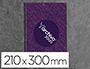 EXPOSITOR MURAL ARCHIVO 2000 PREMIUM POLIESTIRENO TRANSPARENTE COM ADESIVO DIN A4 VERTICAL 210X300 MM