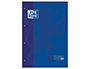 RECARGA COR 1 OXFORD DIN A4+ 80 FOLHAS 90 GR QUADRICULA 5 MM 4 FUROS COR AZUL ESCURO