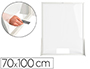 VISOR DE PROTECAO Q-CONNECT CARTAO FORMATO VERTICAL 70X100 CM