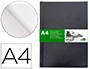 CADERNO DIARIO ENCADERNADO LIDERPAPEL DIN A4 210X297 MM 100 FOLHAS 100 GR COR PRETA