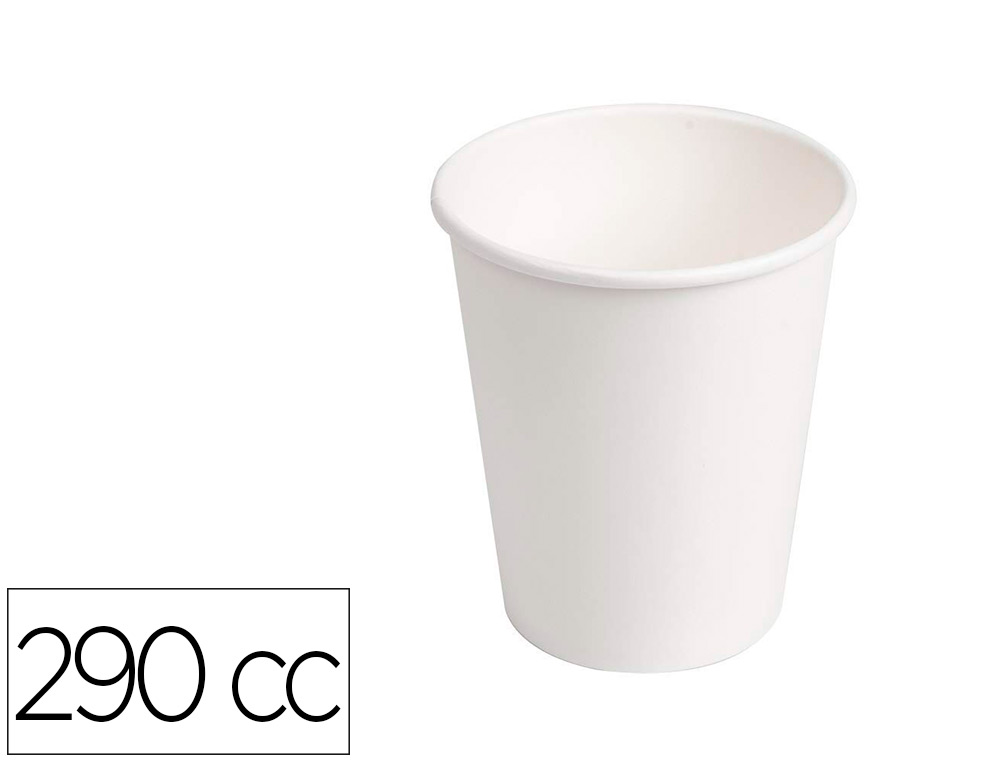 COPO DE CARTAO BIODEGRADAVEL BRANCO 290 CC PACK DE 50 UNIDADES