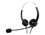 AURICULAR MEDIARANGE BINAURAL DIADEMA COM MICROFONE CABO 2 MT