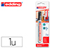 MARCADOR EDDING MARCADOR PERMANENTE 3000 PRETO N.1 PONTA REDONDA 1,5-3 MM BLISTER DE 1 UNIDADE