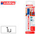 MARCADOR EDDING MARCADOR PERMANENTE 3000 AZUL N.3 PONTA REDONDA 1,5-3 MM BLISTER DE 1 UNIDADE