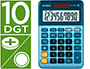 CALCULADORA CASIO MS-100EM SECRETARIA 10 DIGITOS TX +/- TECLA DUPLO ZERO COR AZUL