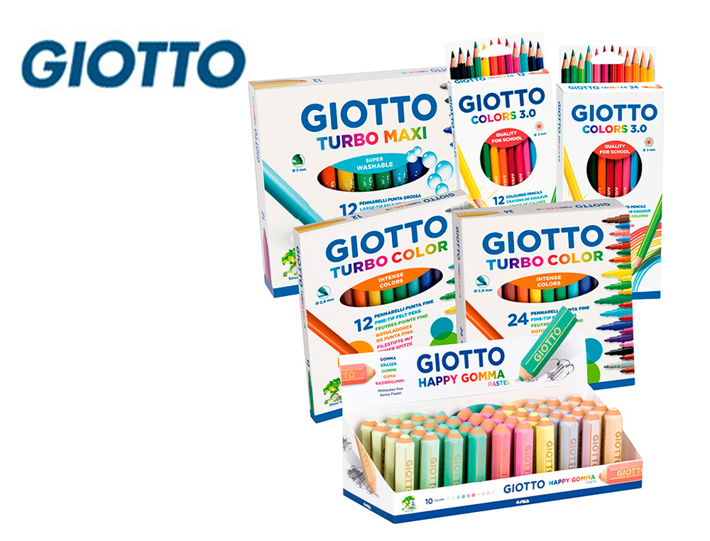 LOTE GIOTTO DESENHAR E COLORIR REGRESSO  ESCOLA 2021
